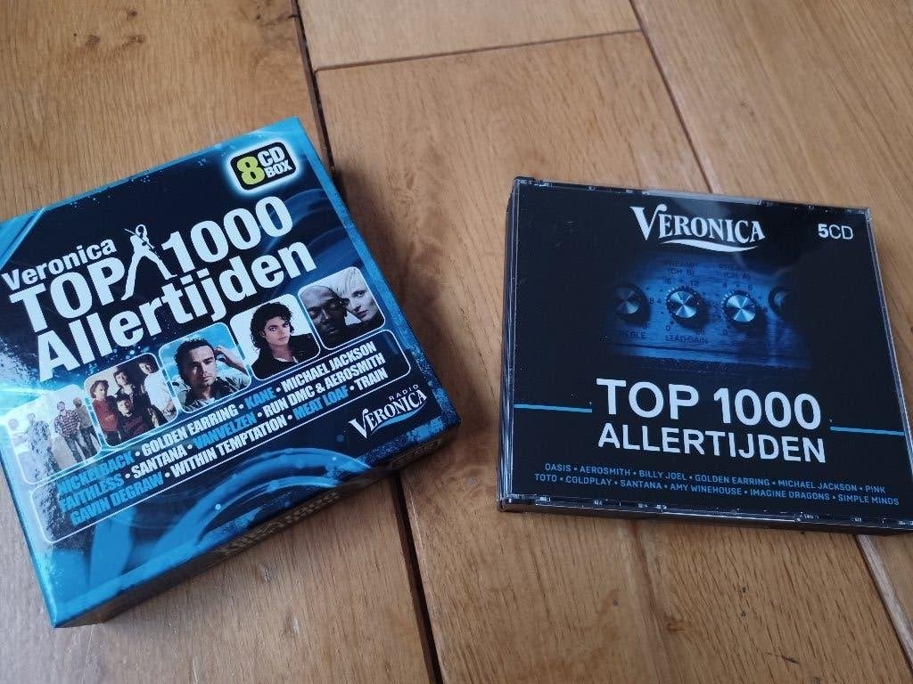 2 x CD boxen Veronica Top 1000 (13 CD's) - nieuw, Boxset, Ophalen of Verzenden, Pop, Nieuw in verpakking