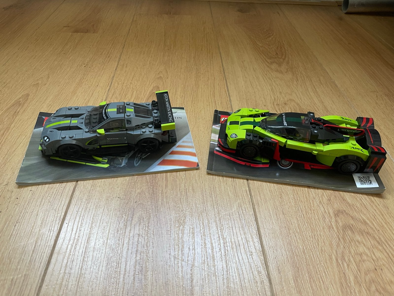 LEGO Speed Champions Aston Martin Valkyrie AMR Pro & Vantage, Ophalen of Verzenden, Zo goed als nieuw, Overige merken