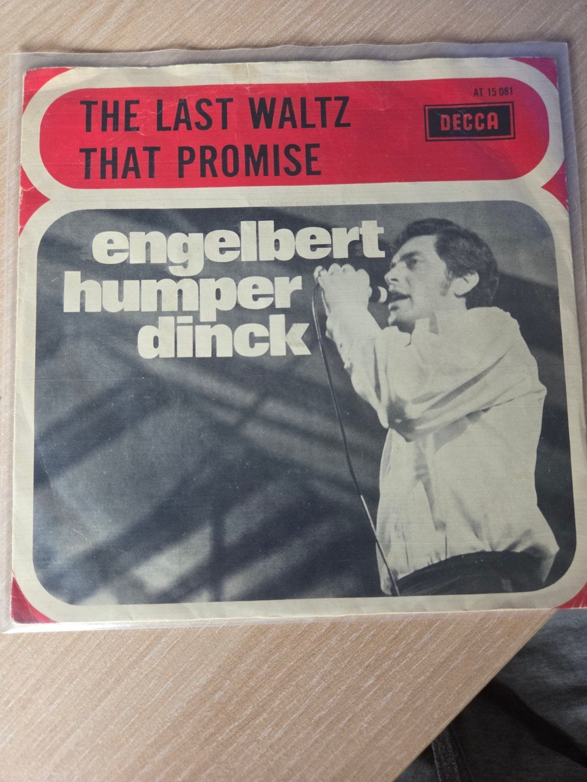 Engelbert Humperdinck - The Last Waltz / That Promise (Singl, Gebruikt, Originele persing, 7 inch, Ophalen of Verzenden