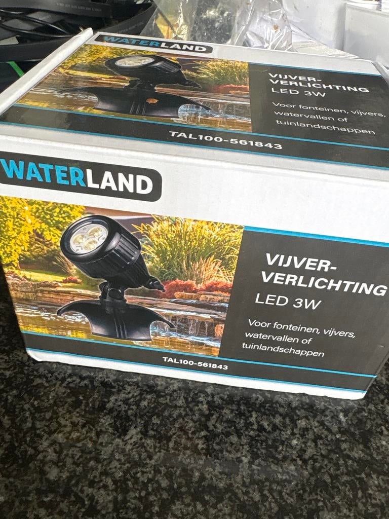 Waterland Vijververlichting LED 3W, Ophalen of Verzenden, Nieuw