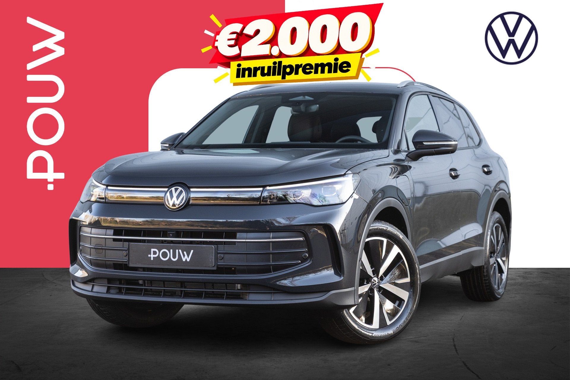 Volkswagen Tiguan 1.5 eHybrid 204pk DSG Life Edition | Inter, 12 maanden, 150 min, Bedrijf, Nieuw