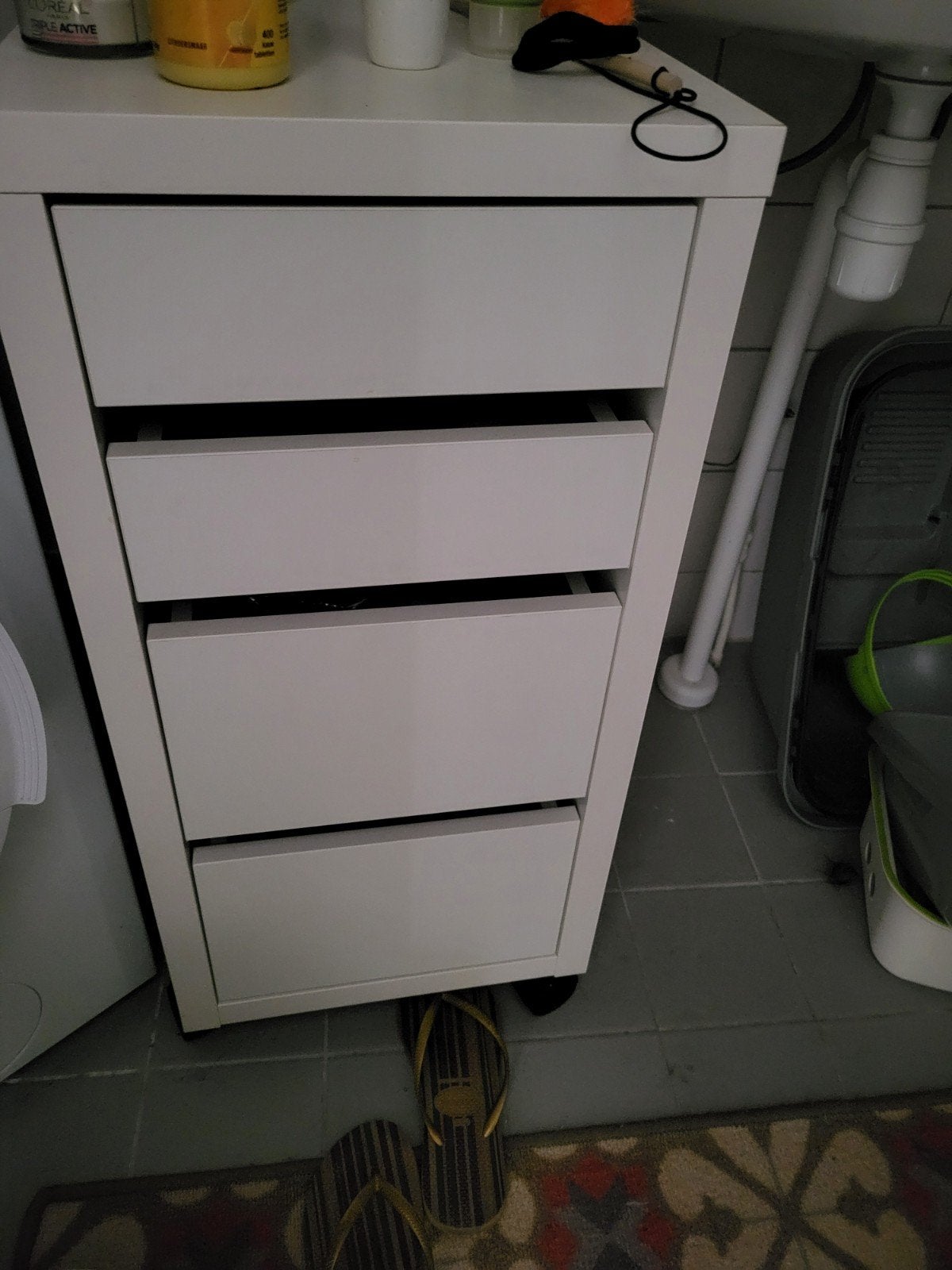ladekast, Huis en Inrichting, Kasten | Ladekasten, Ophalen, 50 tot 100 cm, Zo goed als nieuw, 3 of 4 laden