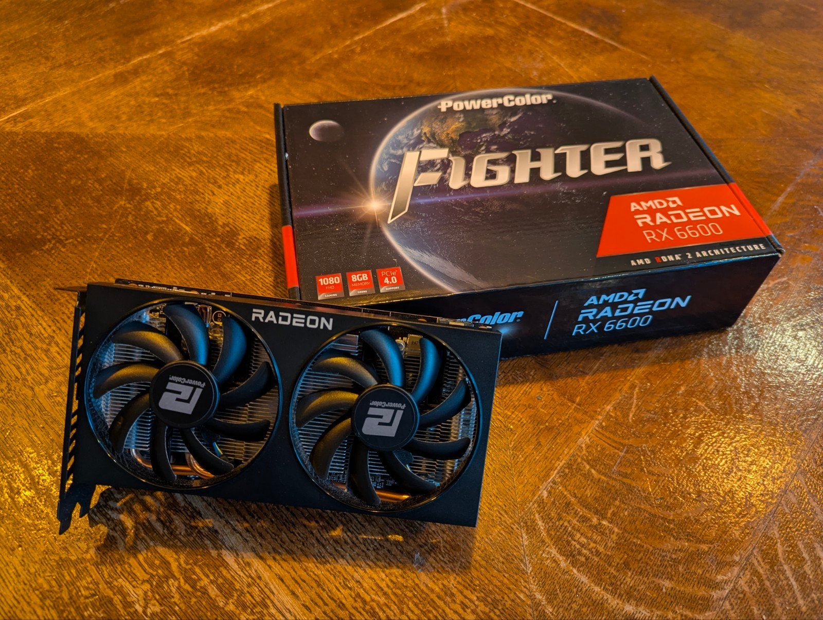 PowerColor RX 6600 8GB, Computers en Software, Videokaarten, AMD, GDDR6, PCI-Express 4, Ophalen of Verzenden