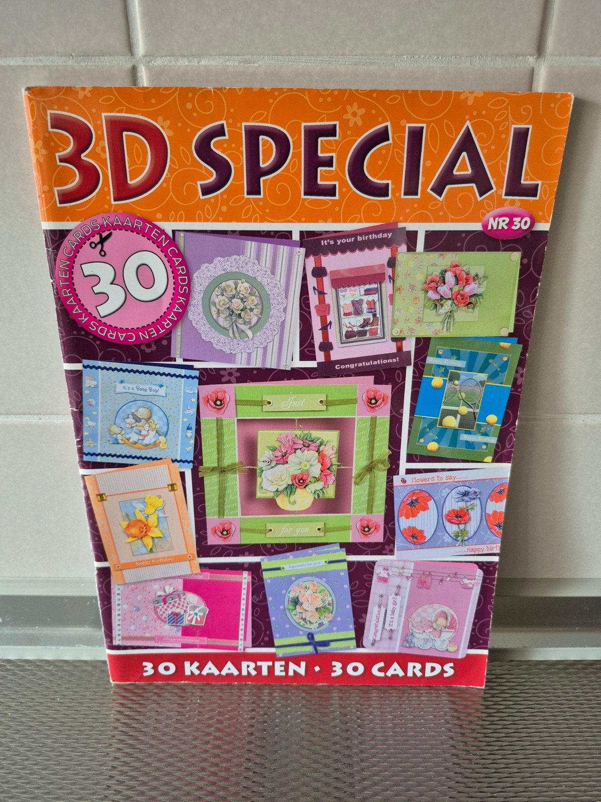 3D KAARTEN MAKEN BOEK NIEUW, Ophalen, Nieuw, Overige thema's, Overige typen
