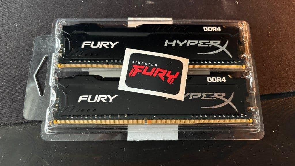 Kingston HyperX Fury 8GB, DDR4, 8 GB, Ophalen of Verzenden, Zo goed als nieuw