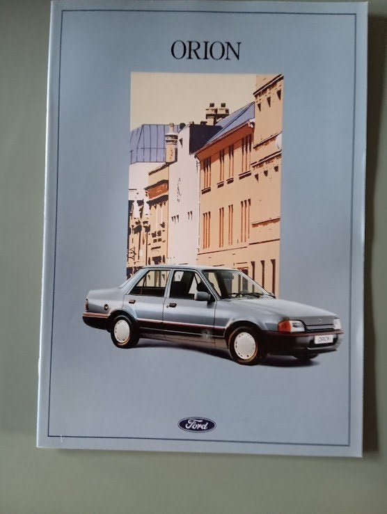 Ford Orion 7 / 1988 22 pag., Verzenden, Zo goed als nieuw, Ford