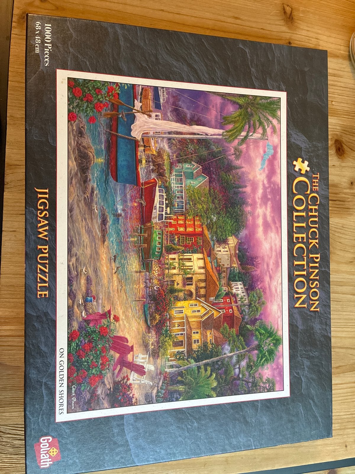 Chuck Pinson Collection Legpuzzel - 1000 stukjes, Hobby en Vrije tijd, Denksport en Puzzels, Gebruikt, Legpuzzel, 500 t/m 1500 stukjes