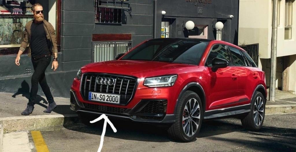Nieuw origineel Audi A1 A3 A4 onderrooster zwart 81A807647A , Auto-onderdelen, Carrosserie en Plaatwerk, Bumper, Audi, Voor, Nieuw