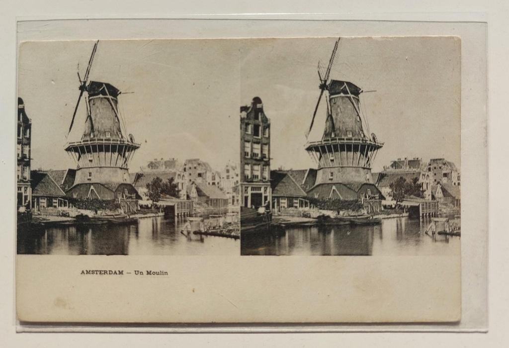 Binnen Tuchthuismolen, Land van Beloften ect. ect., Ophalen of Verzenden, Voor 1920, Ongelopen, Noord-Holland