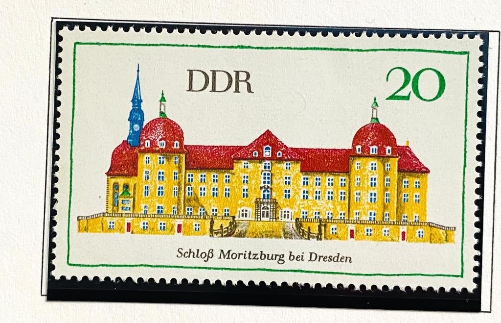 633. DDR 1968 postfris mi serie 1379/82 - Bouwwerken, Verzenden, DDR, Postfris