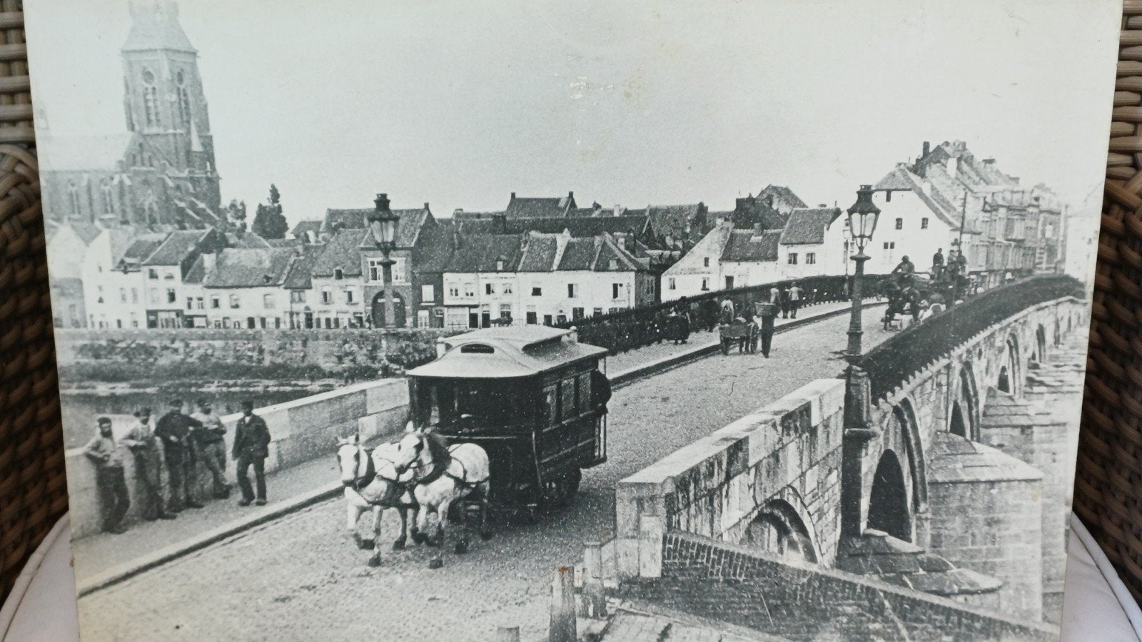 Set historische foto's Maastricht - Oude stadsgezichten, Gebruikt, Foto, Ophalen of Verzenden, Gebouw