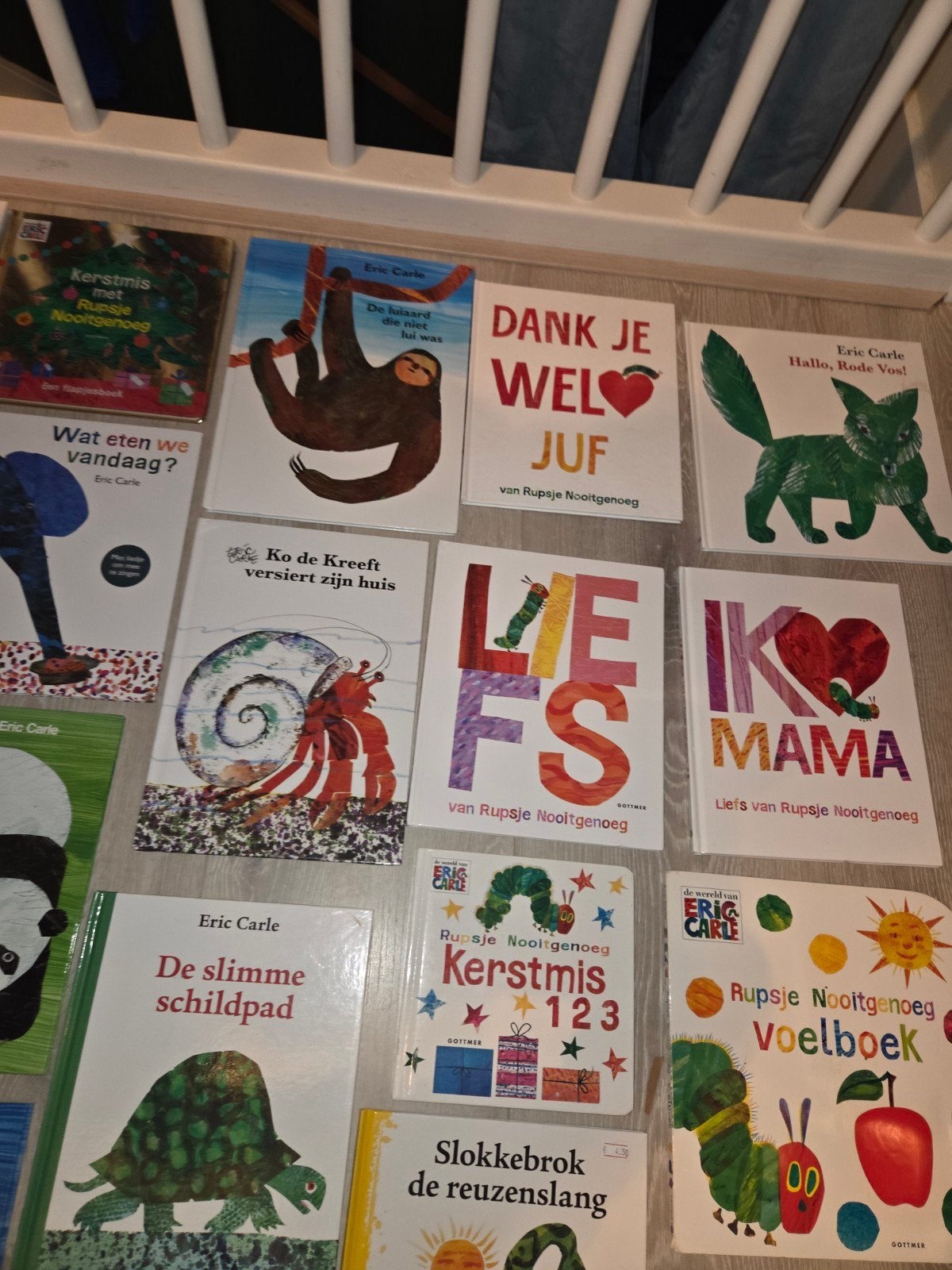 38x Eric Carle / Rupsje Nooitgenoeg boeken, Ophalen of Verzenden, Zo goed als nieuw, 3 tot 4 jaar