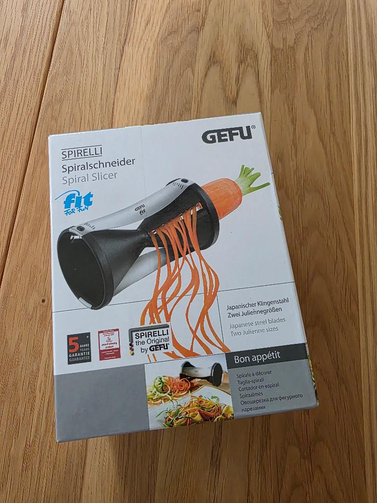 Nieuw en nooit gebruikte Gefu Spirelli spiraalsnijder, Ophalen of Verzenden, Nieuw