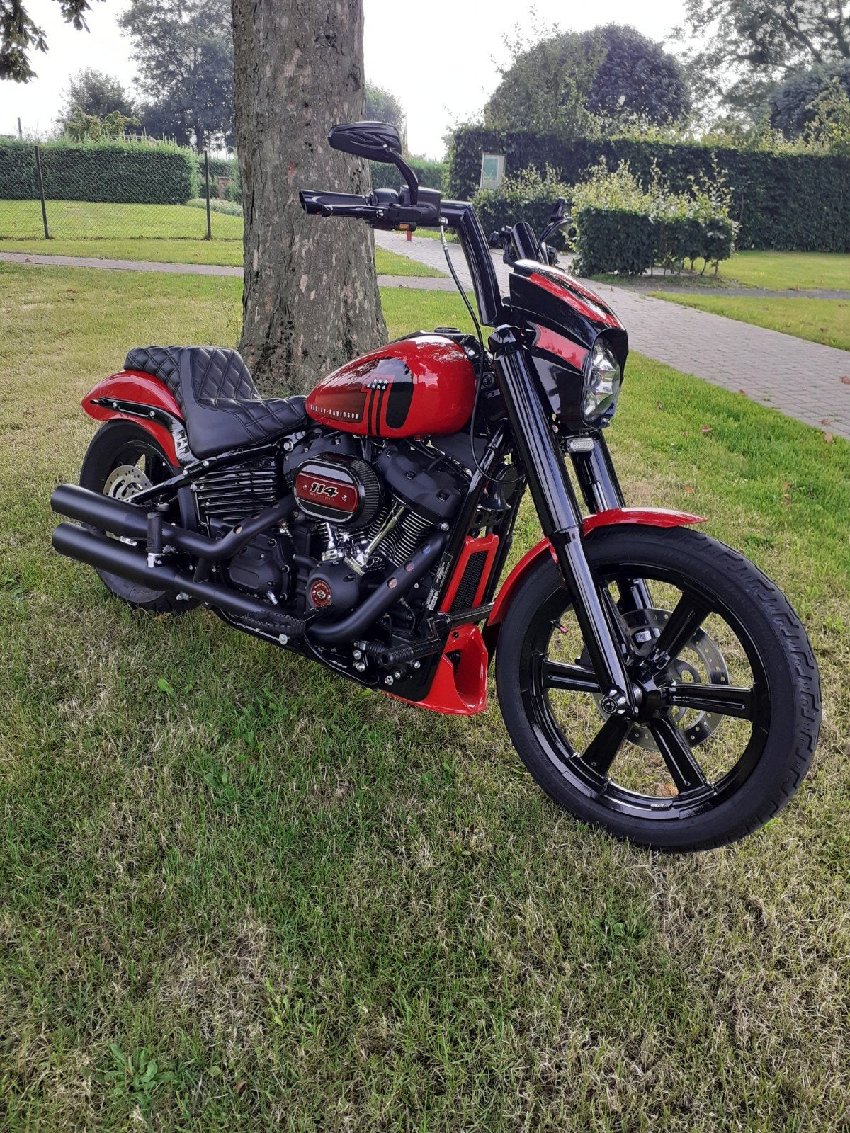 M8 streetbob voorvork covers 2018-2026, Motoren, Onderdelen | Harley-Davidson, Ophalen