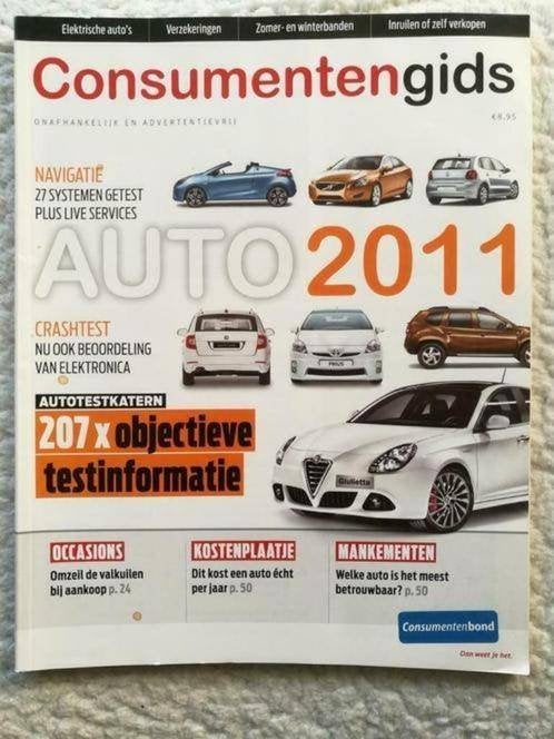 Consumentengids Auto 2011, Ophalen of Verzenden, Gelezen, Algemeen, Consumentenbond