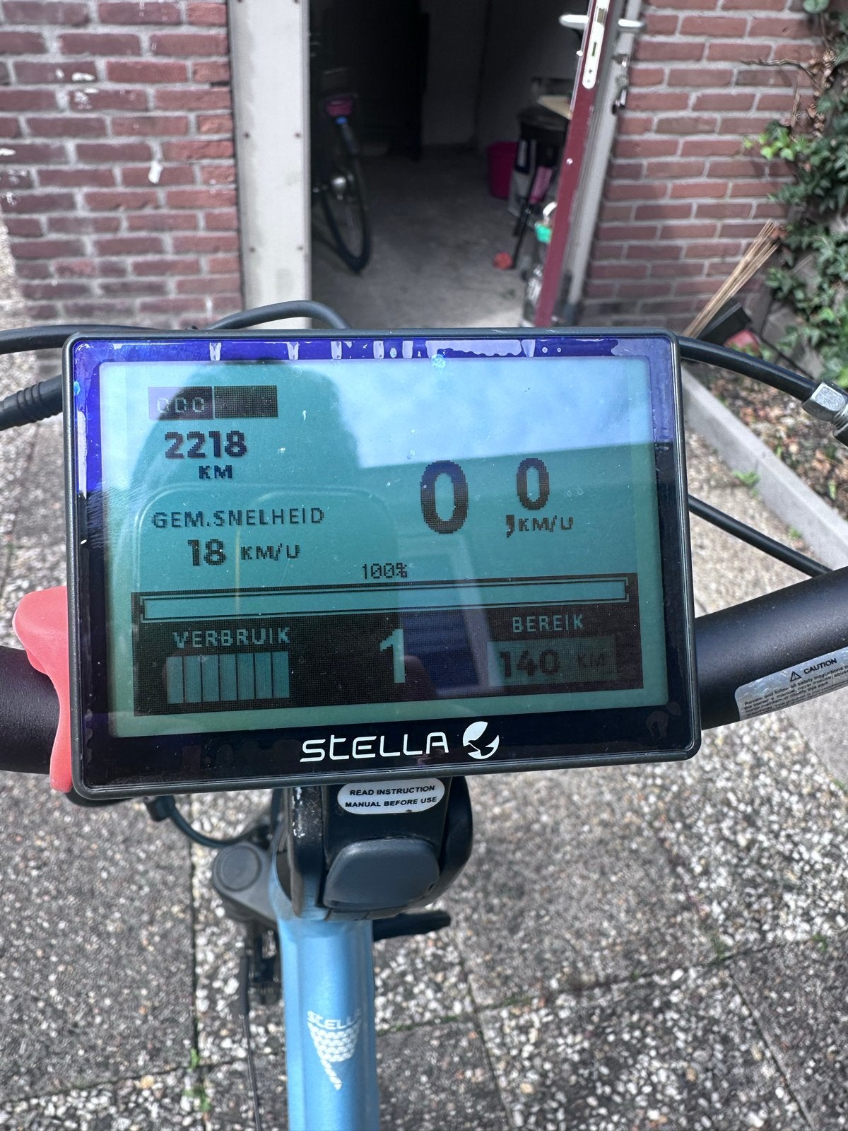 Stella vicenza elektrische fiets - Zo goed als nieuw, Zo goed als nieuw, 50 km per accu of meer, 55 tot 59 cm, Ophalen