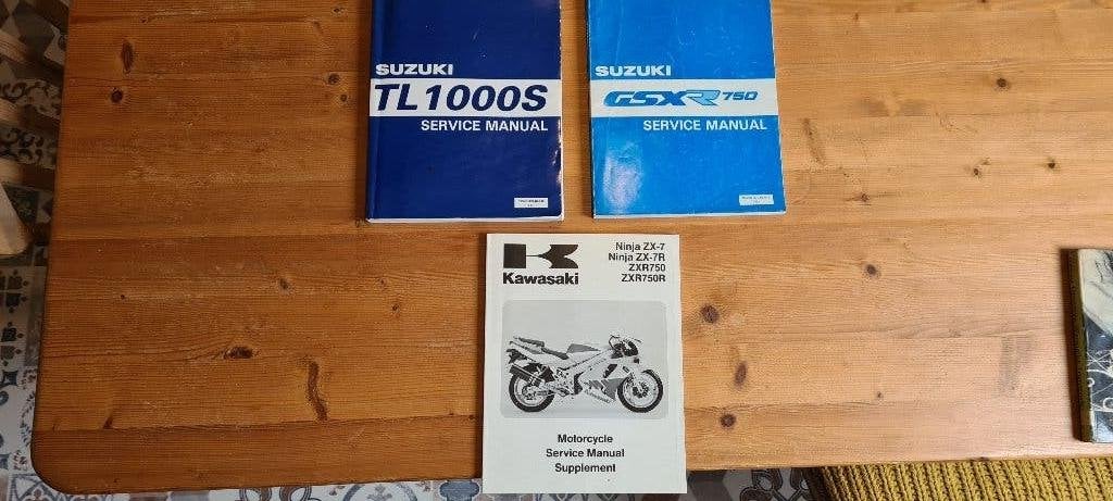 Werkplaatshandboeken, Motoren, Handleidingen en Instructieboekjes, Ophalen of Verzenden, Suzuki