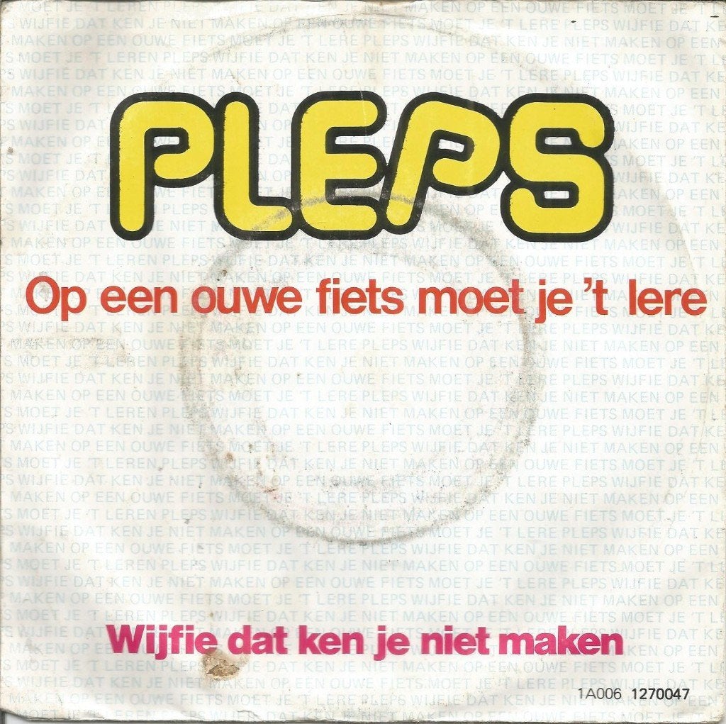 Pleps ‎– Wijfie Dat Ken Je Niet Maken (1983), Gebruikt, Fotohoes, 7 inch, Ophalen of Verzenden