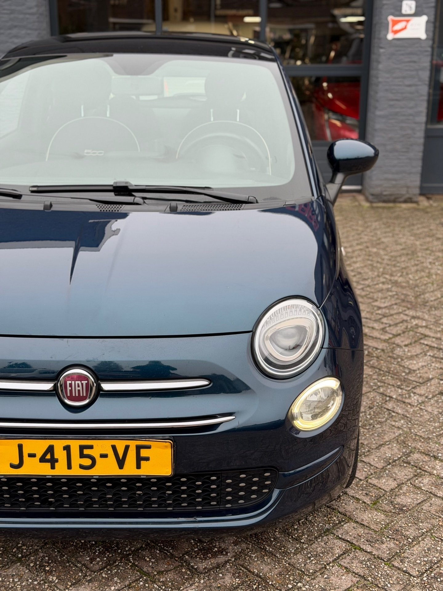 Fiat 500 1.2 Lounge Xenon|Navi|Carplay|Navi|Cruicecontrol, Voorwielaandrijving, 972 kg, Gebruikt, 4 cilinders