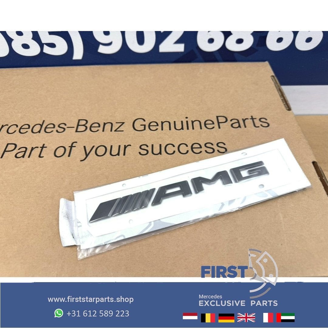 Mercedes AMG embleem LOGO W176 W177 W117 W118 W204 W205 W156, Gebruikt, -, Ophalen of Verzenden, Achter
