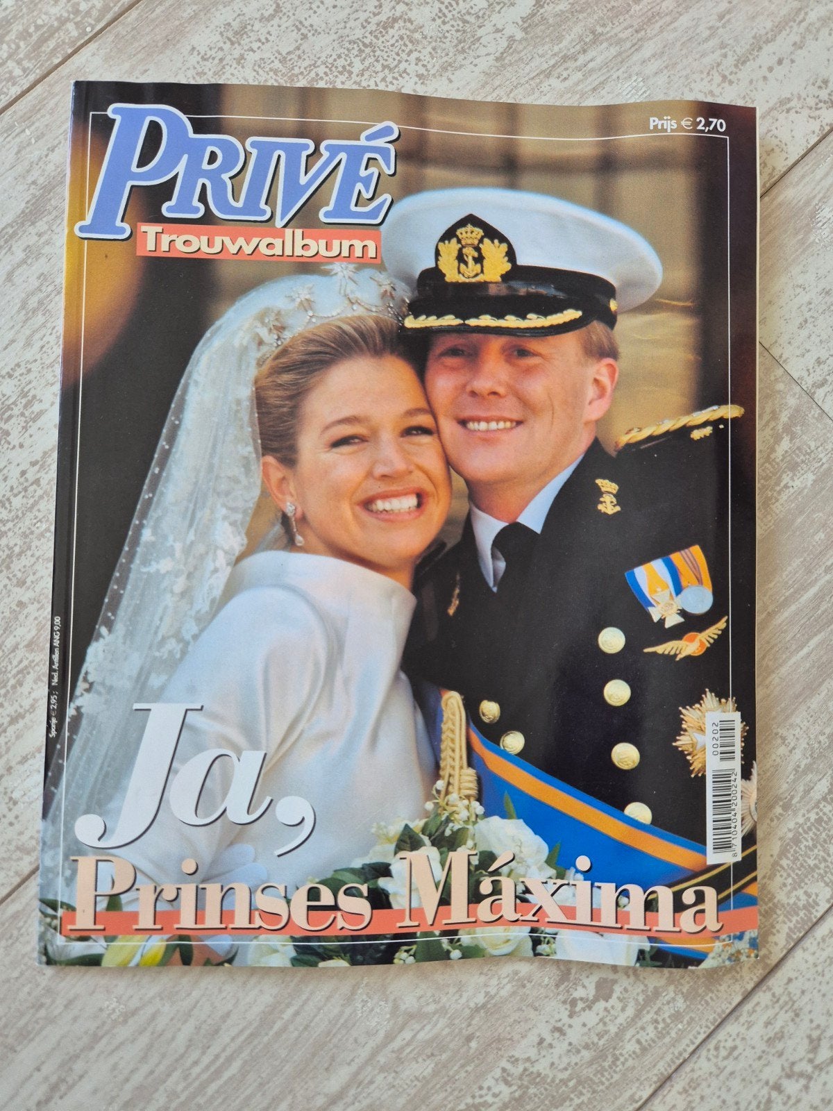 Prive Trouwspecial van Willem Alexander en Maxima en Nieuwe, Ophalen of Verzenden, Nieuw, Nederland, Tijdschrift of Boek