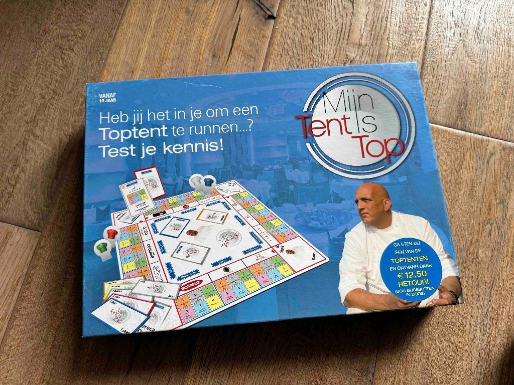 Bordspel Mijn Tent is Top van Herman den Blijker, Een of twee spelers, Ophalen of Verzenden, Nieuw