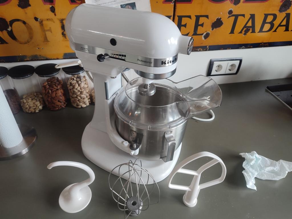 Kitchenaid professional.  Weinig gebruikt!!, Witgoed en Apparatuur, Keukenmixers, 4 liter of meer, Ophalen of Verzenden, Zo goed als nieuw