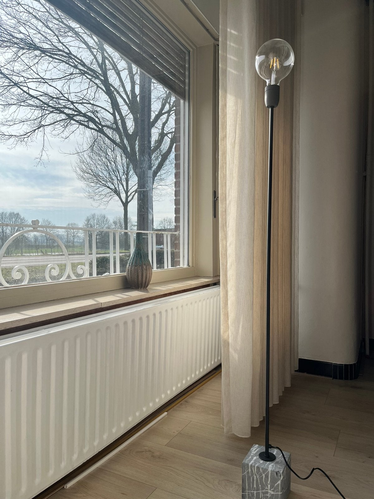 Staanlamp nieuw in doos!, Ophalen, Nieuw, 100 tot 150 cm