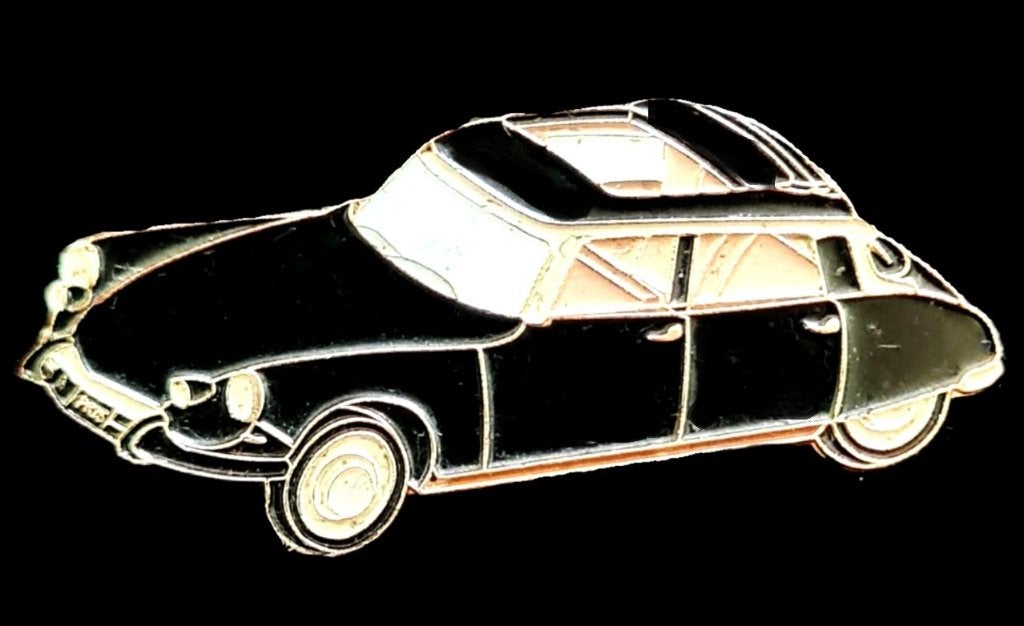Citroën DS 19 de Gaulle pin, Verzamelen, Verzenden, Nieuw, Transport, Speldje of Pin