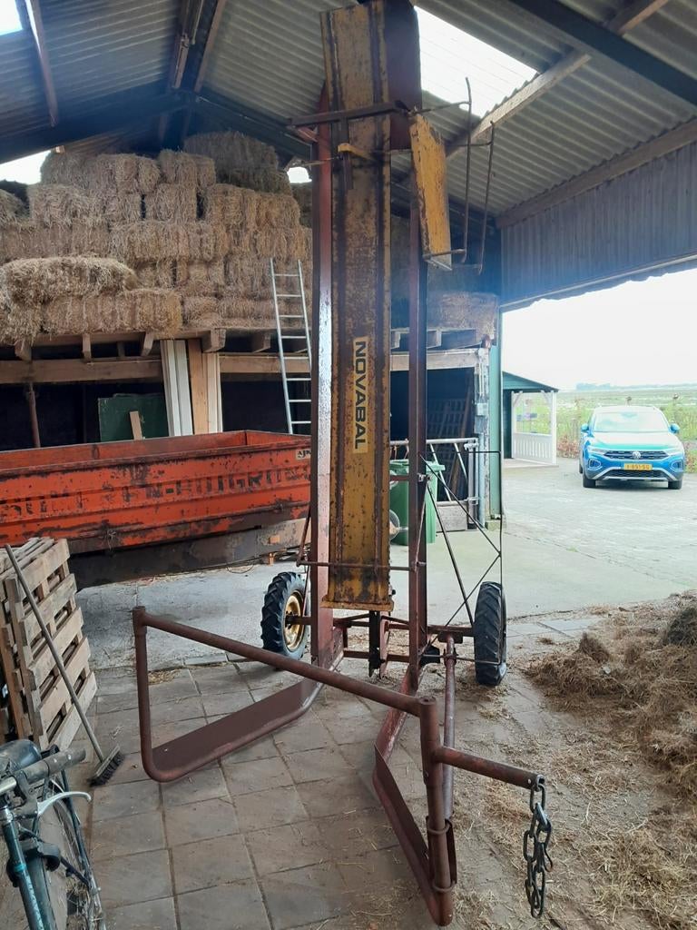 Balen / pakjes lader, Ophalen