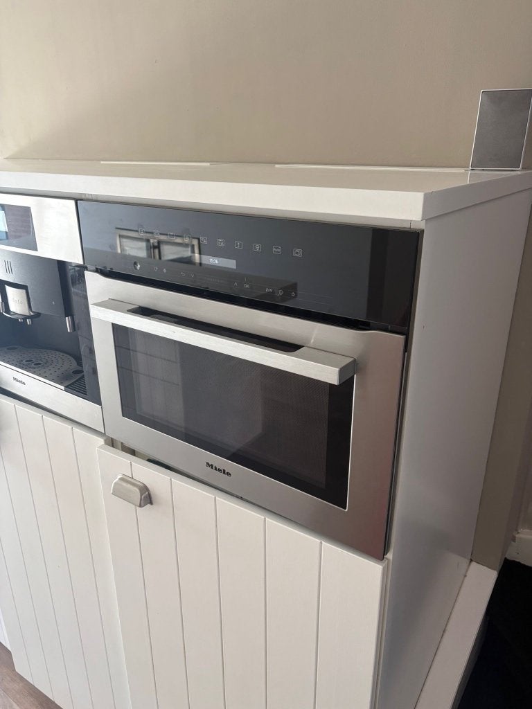 Witte keuken, Ophalen, Gebruikt, Wit, Enkelwandige keuken