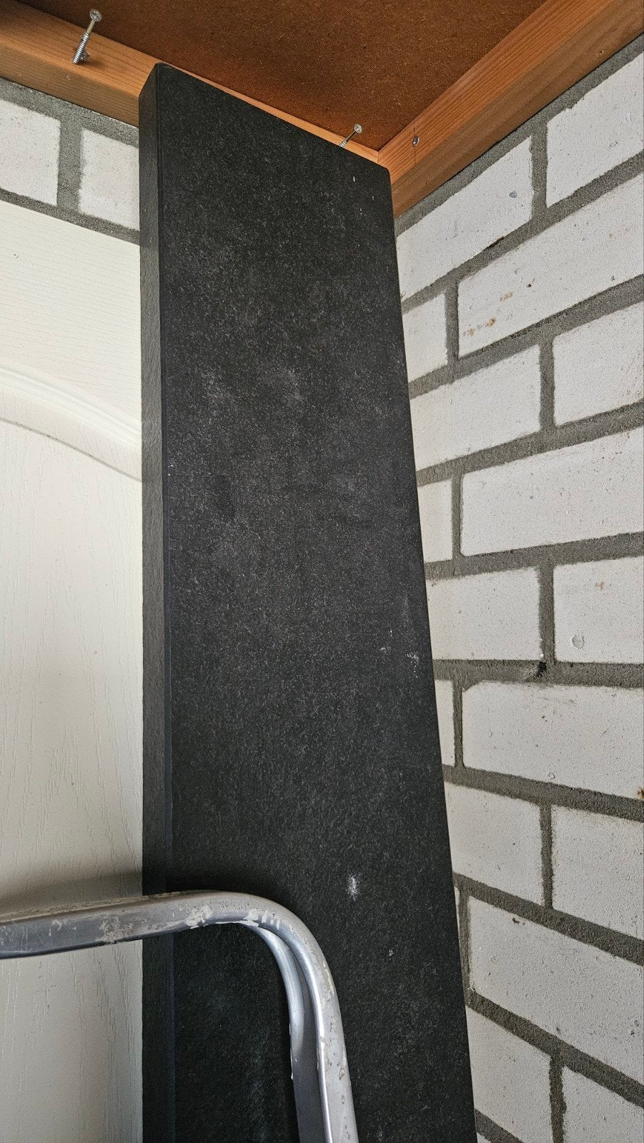 Zwart graniet of bazalt strook 215x23x4cm, Ophalen, Minder dan 5 m², 60 cm of meer