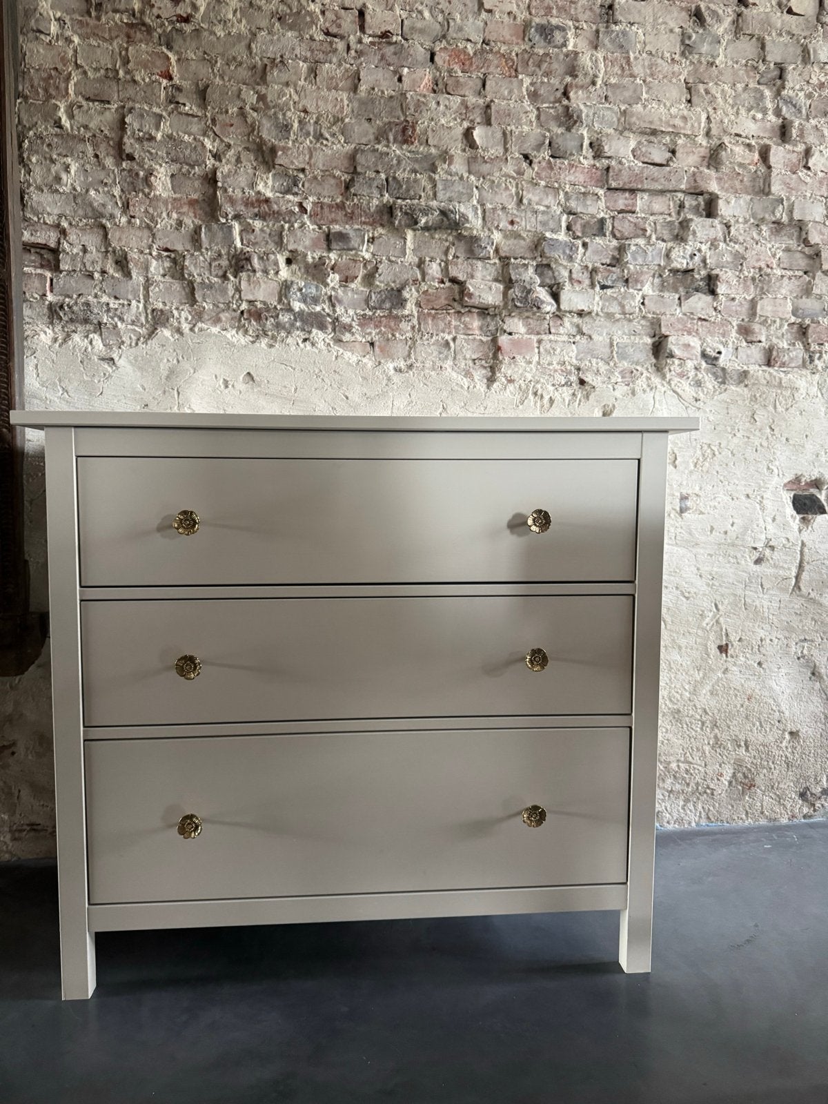 IKEA Hemnes Commode - Mushroom LAB Paint, Ophalen, 50 tot 70 cm, 100 cm of meer, Zo goed als nieuw