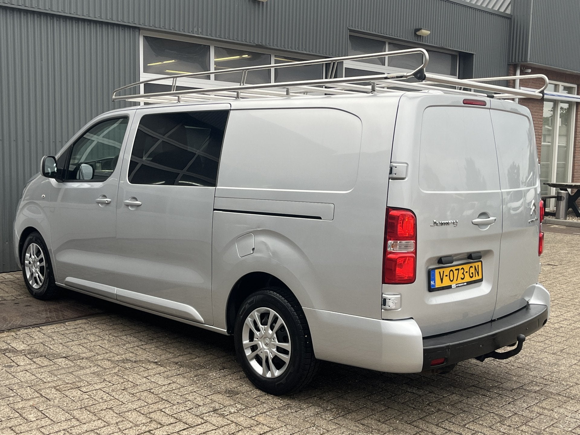 Citroën Jumpy 2.0 BlueHDI 180 Business XL DC Dubbele schuif, Stof, Gebruikt, Citroën, Origineel Nederlands