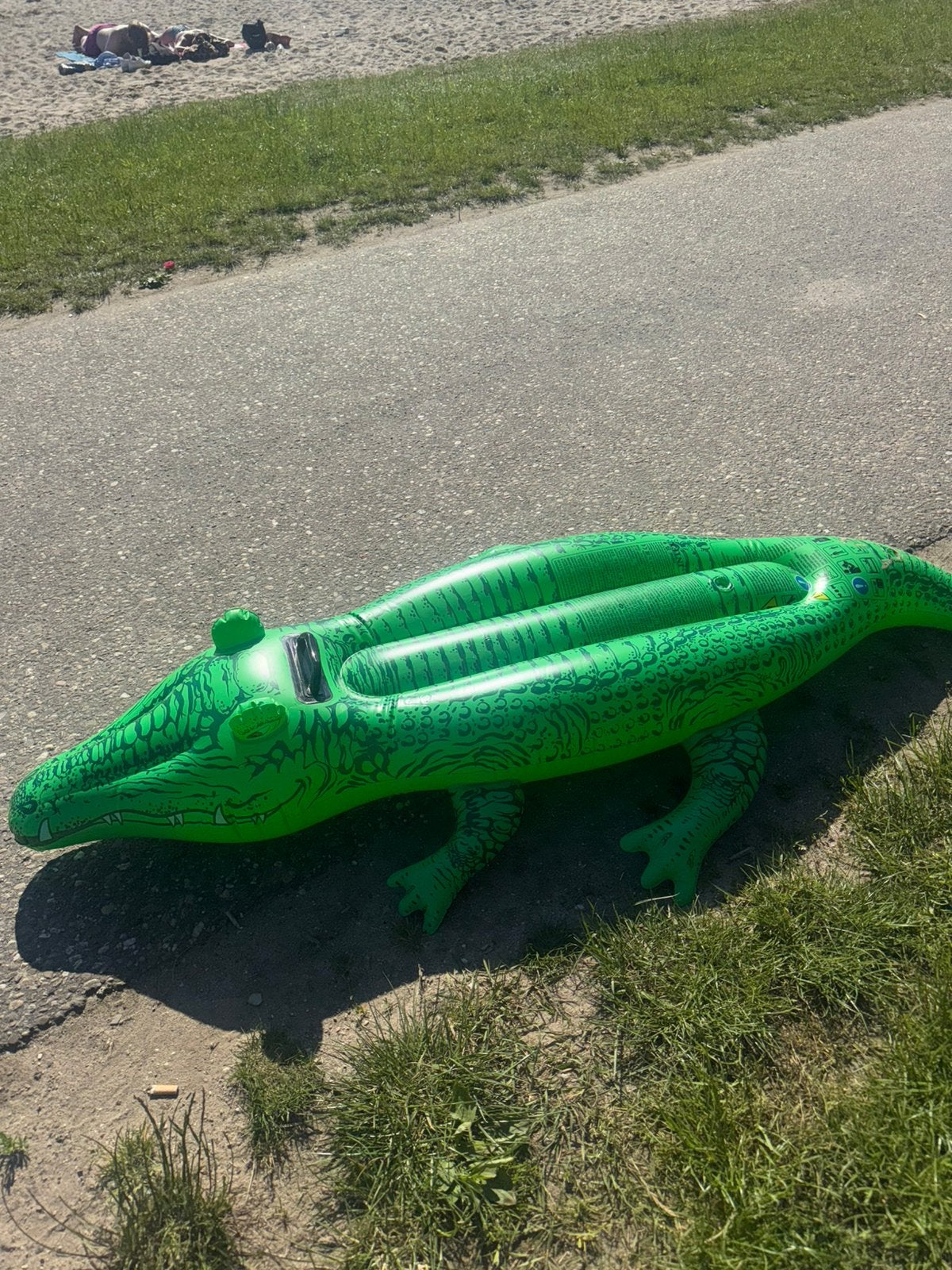 Nieuwe opblaasbare krokodil voor waterplezier, Ophalen, Nieuw
