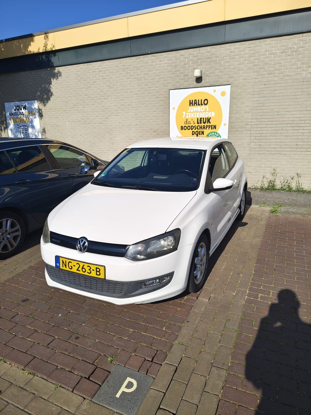 Volkswagen Polo 1.2 TDI 75PK 3D Bluemotion 2010 Wit, Voorwielaandrijving, 74 pk, 1199 cc, 96 €/maand