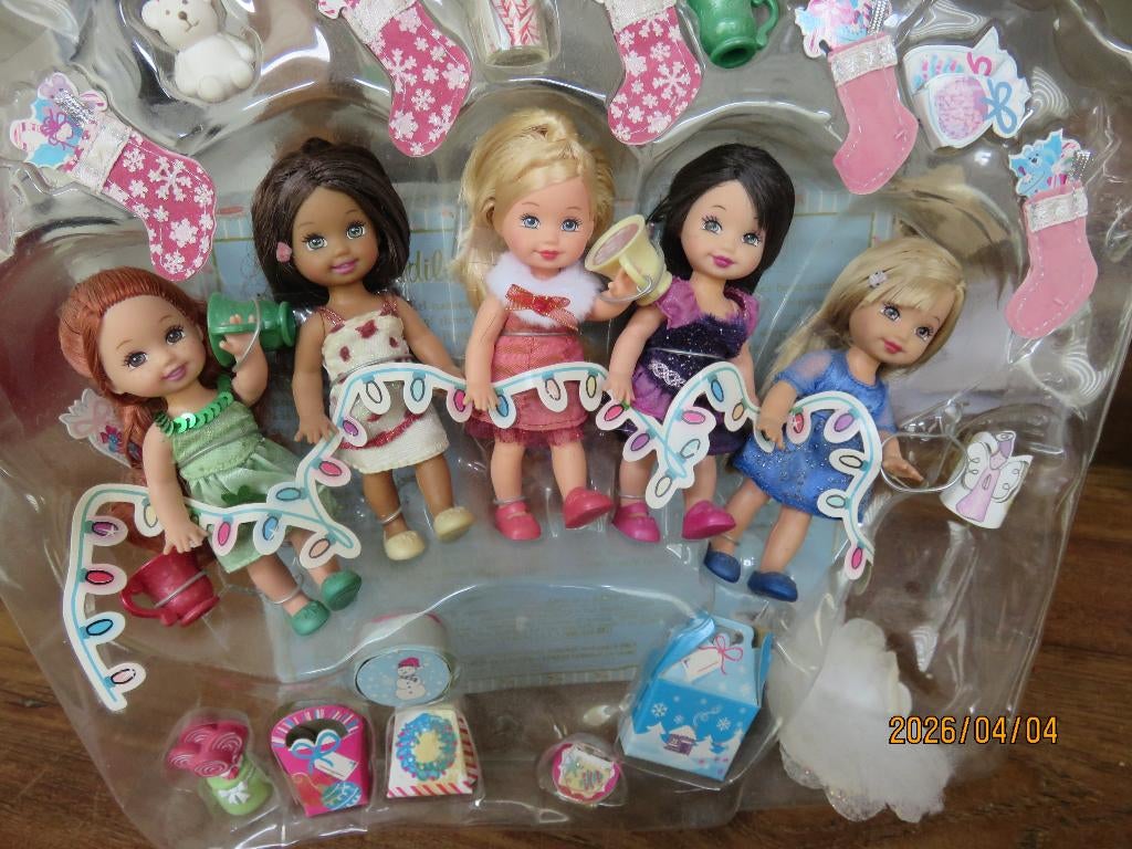 5 BARBIE SHELLY , FEESTDAG, Verzenden, Nieuw, Pop