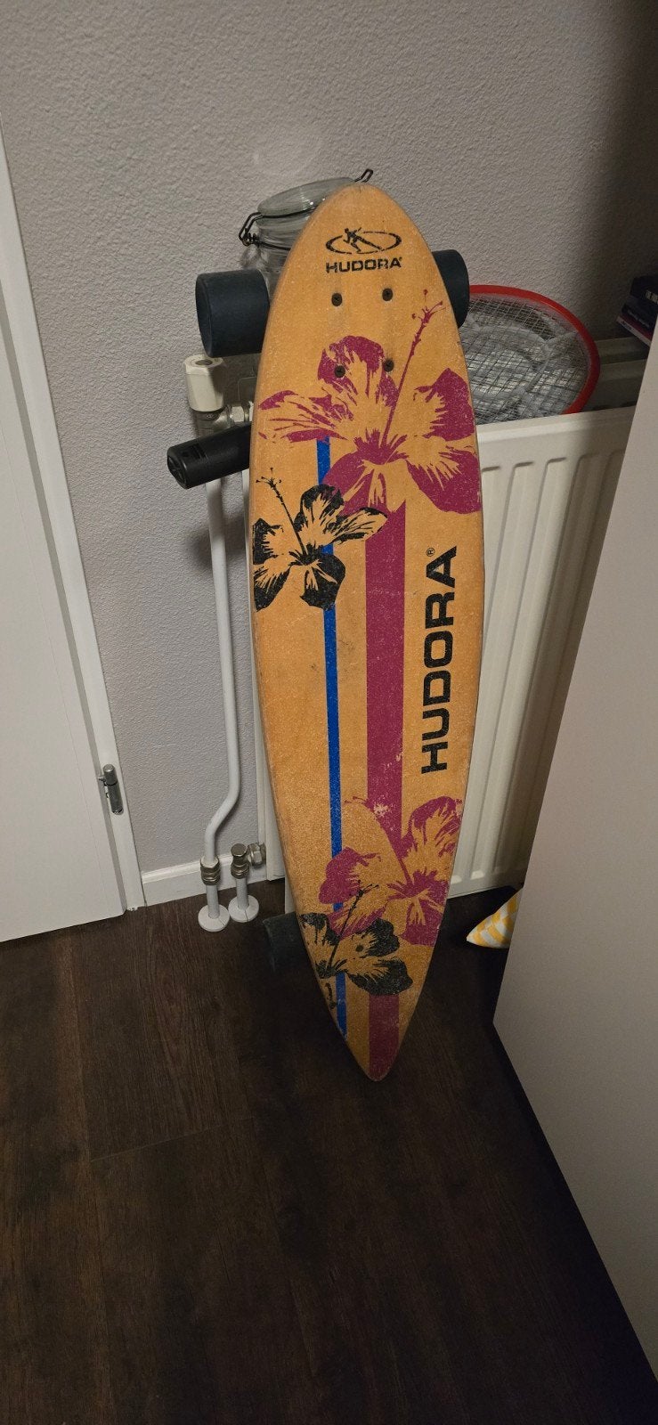 Hudora long board, goede staat, Ophalen, Gebruikt, Waveboard, Longboard
