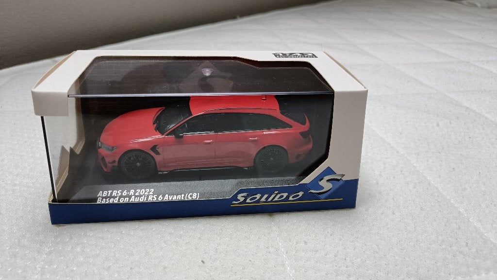 Audi RS6 Avant ABT '22 1/43 Solido, Ophalen, Nieuw, Auto, Solido