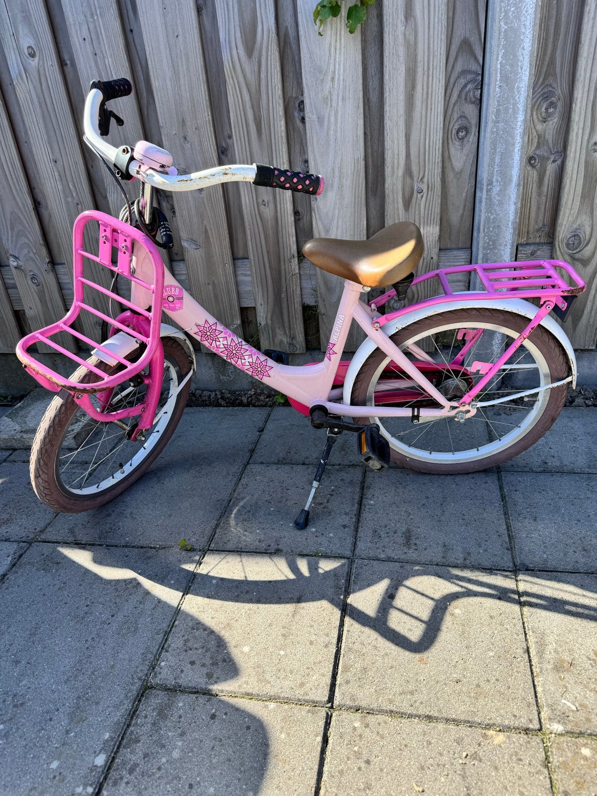 Alpina Cubb kinderfiets 16 inch, Ophalen, Gebruikt, Terugtraprem, 16 tot 20 inch