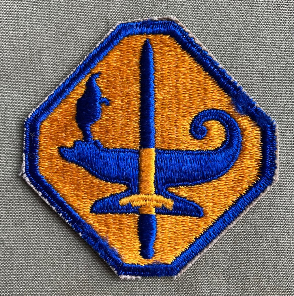 US WW2 Shoulder Patch - Specialized Training Program, Ophalen of Verzenden, Landmacht, Amerika, Embleem of Badge