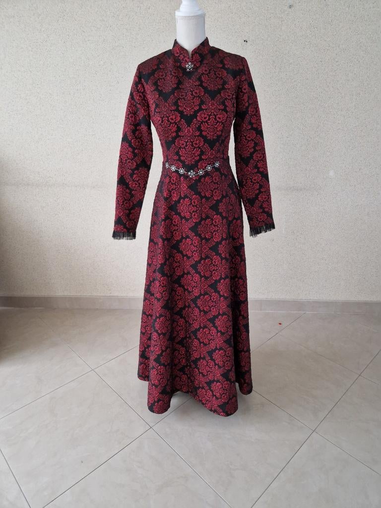 Mooie feest jurk abiye maat 42 1 keer gedragen, Kleding | Dames, Ophalen, Galajurk, Blauw, Maat 42/44 (L)