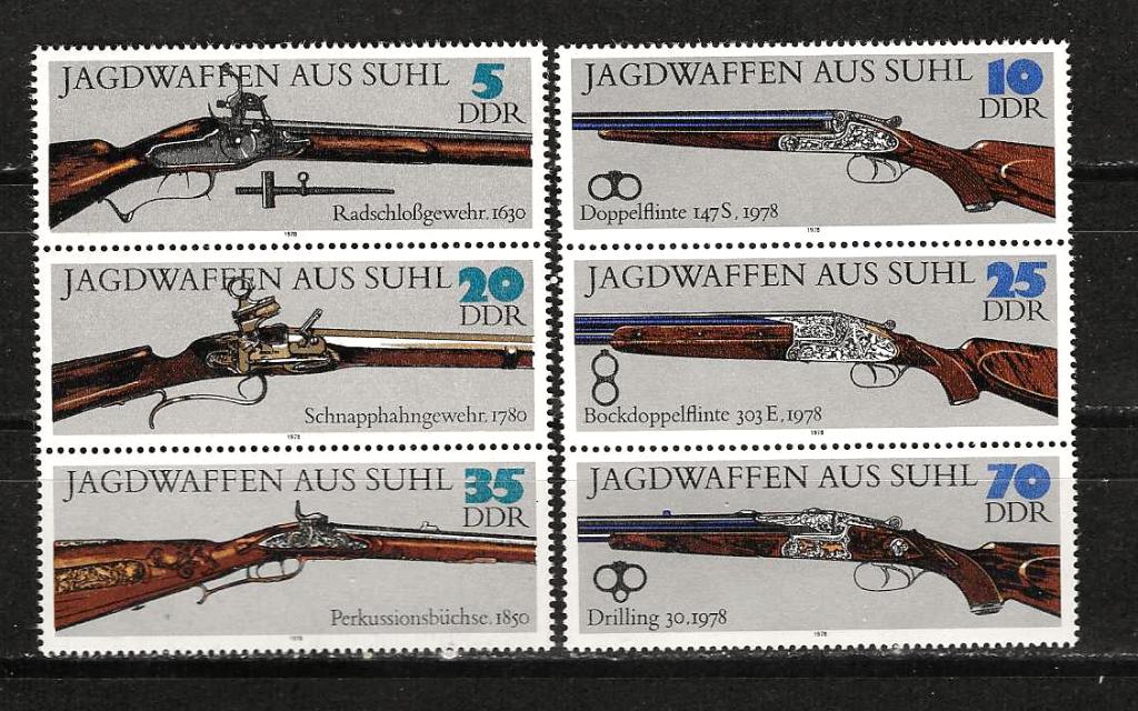 DDR 2376-2381 pf, Ophalen of Verzenden, DDR, Postfris