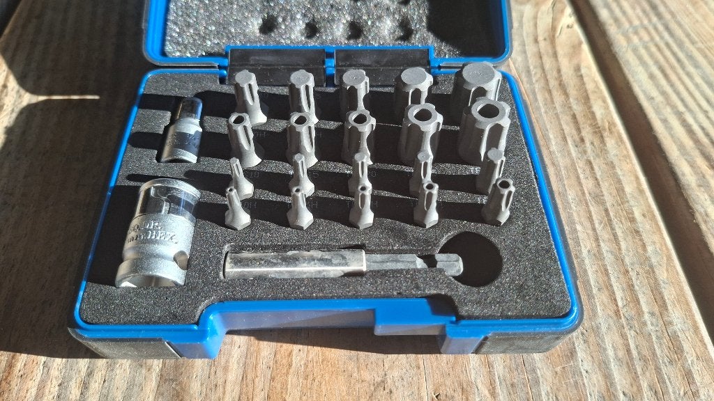 Laser TORX Plus dopsleutelsetje Bitsetje Bit set. NIEUW!!, ,, Nieuw, Ophalen of Verzenden, ,