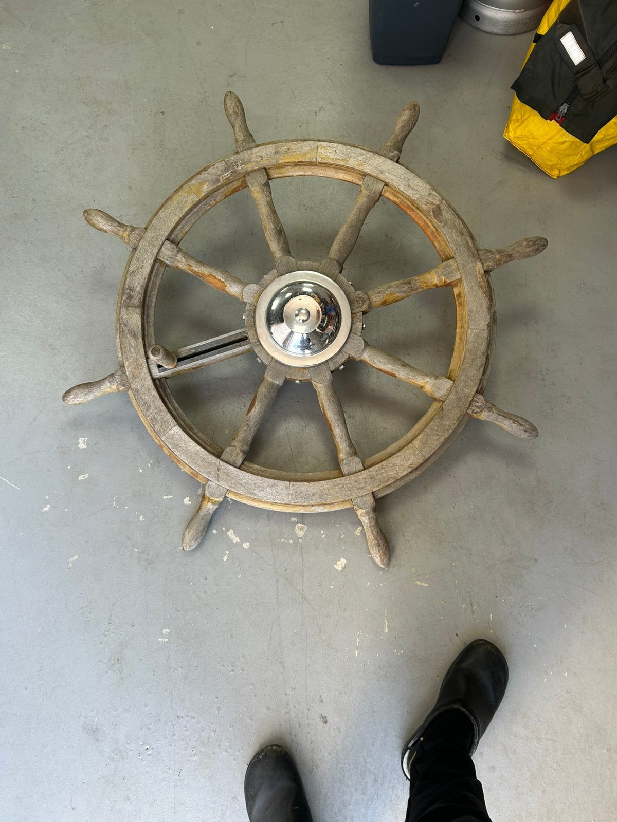 Stuurrat, Ophalen, Zo goed als nieuw, Ankeren en Afmeren, Zeilboot of Motorboot