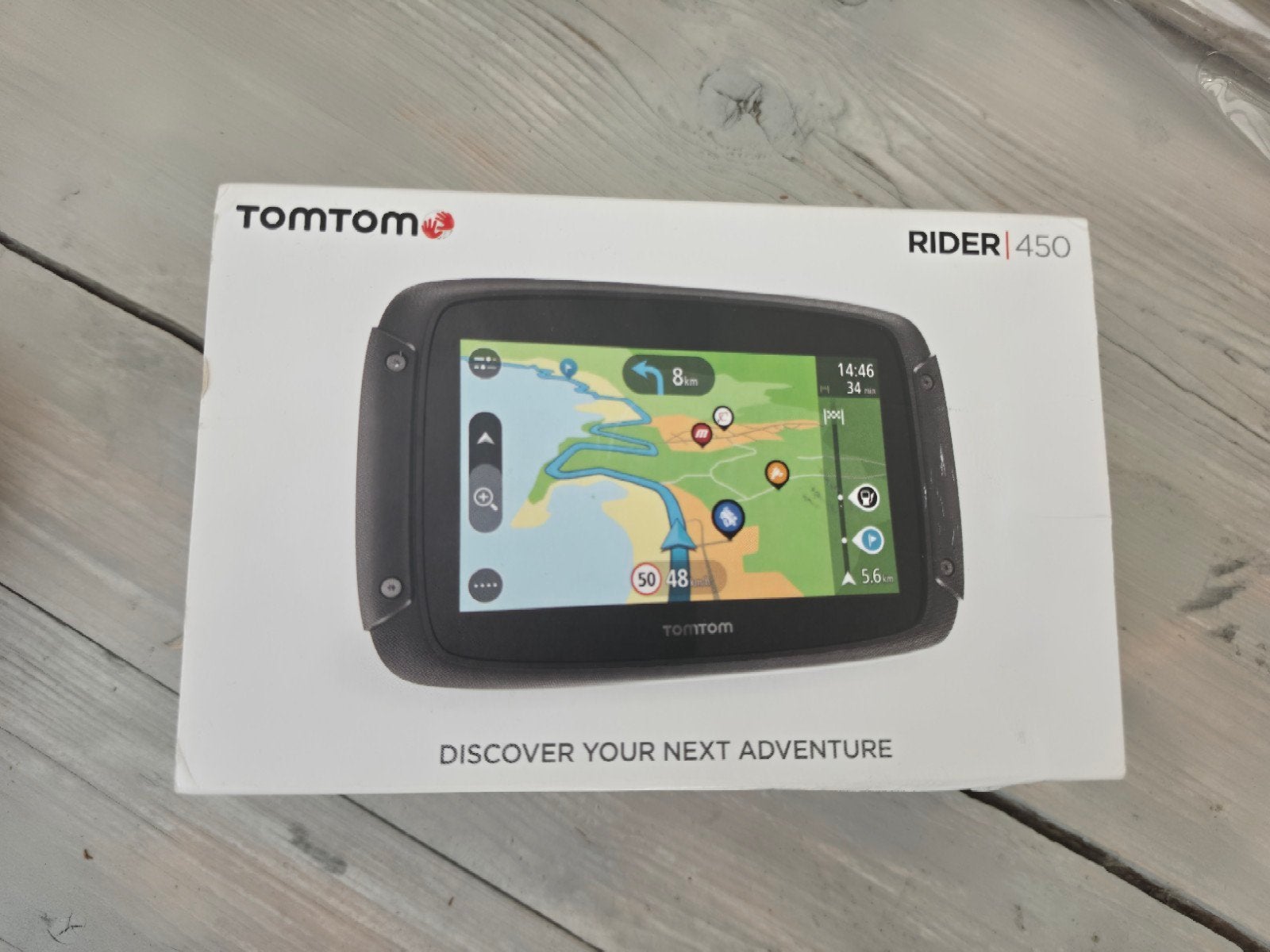 TomTom Rider 450 motor navigatie, Ophalen of Verzenden, Gebruikt