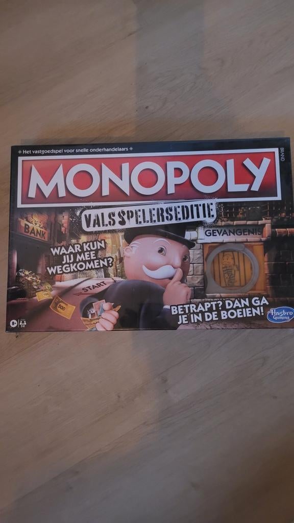 Monopoly Valsspelers Editie - Nieuw in Verpakking, Vijf spelers of meer, Ophalen of Verzenden, Nieuw, Hasbro Gaming