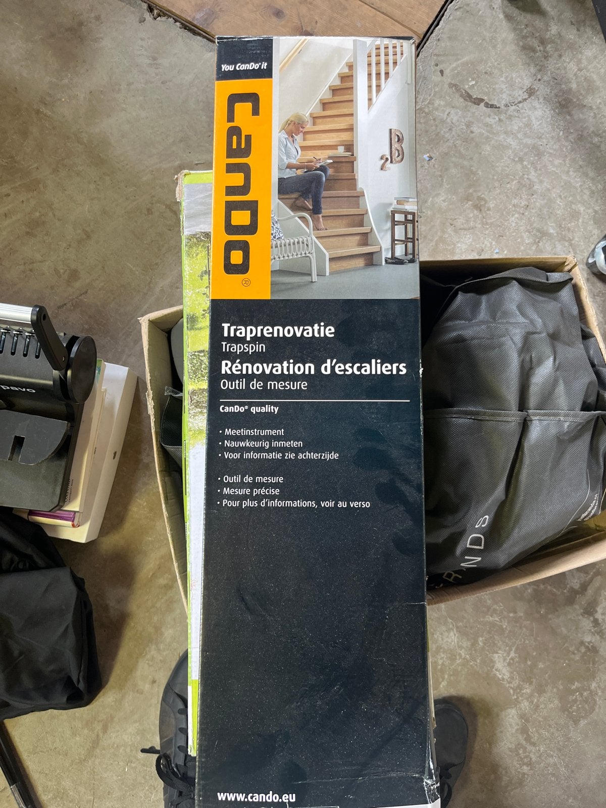 CanDo Trapspin - Meetinstrument voor traprenovatie, Ophalen of Verzenden, Nieuw, Trap