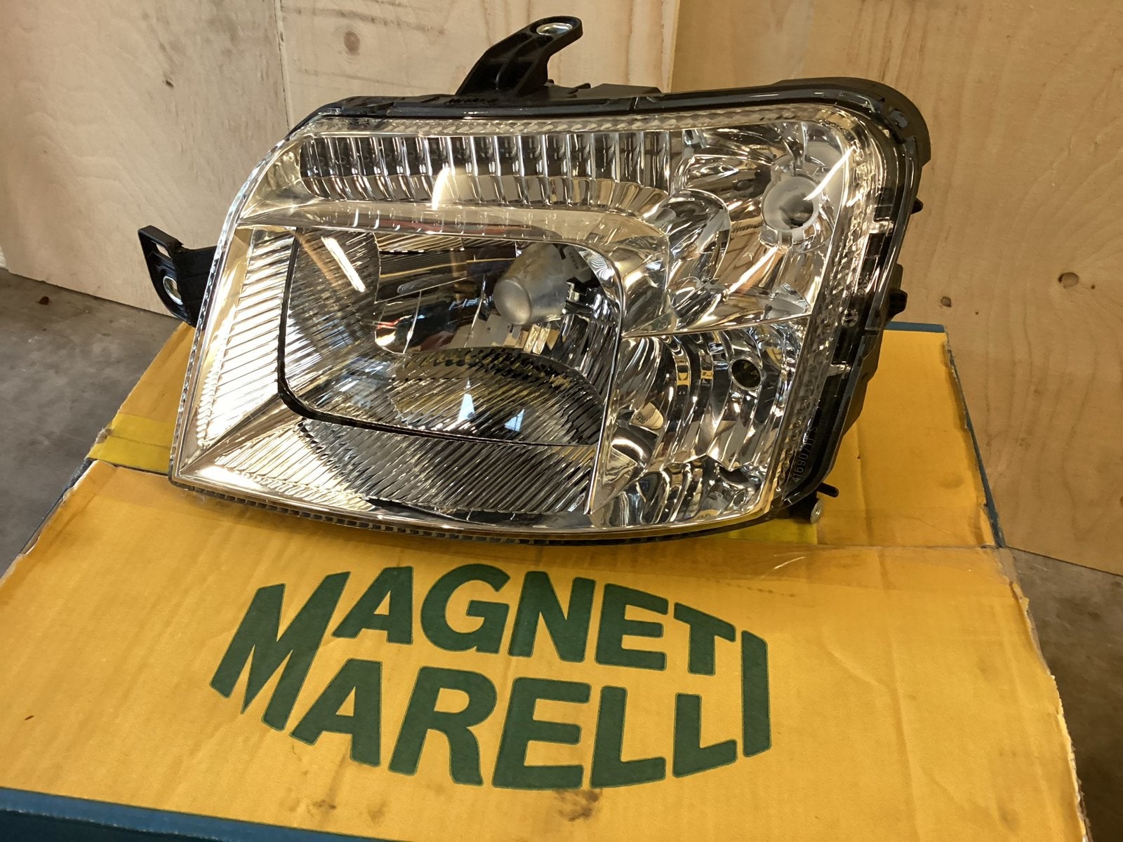 Koplamp Fiat panda, Ophalen, Gereviseerd