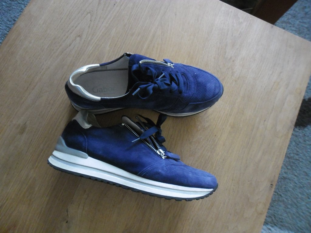 Amper gedragen Gabor sneakers Maat 39,5 Wijdte H, Blauw, Gabor, Ophalen of Verzenden, Sneakers of Gympen